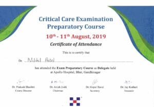 critical care examination isccm ahm 03025