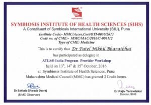 symbiosis insti. of health science03025